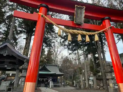 小室浅間神社の鳥居