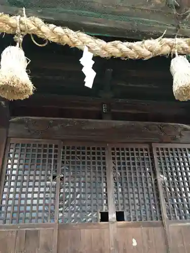 更級斗女神社の本殿