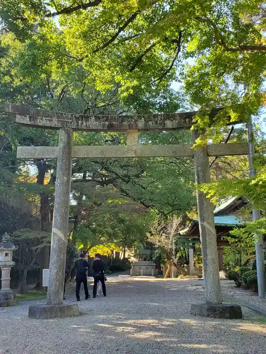 六所神社の鳥居