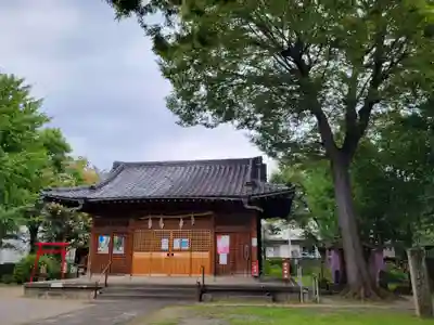 上戸田氷川神社の本殿・本堂