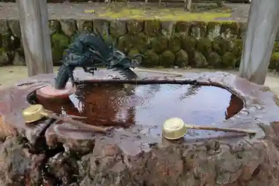 北宮諏方神社の手水舎