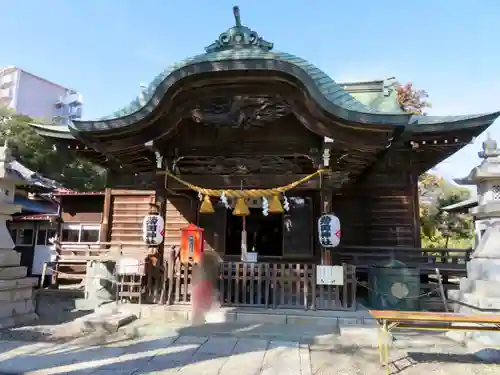 菊田神社の本殿・本堂