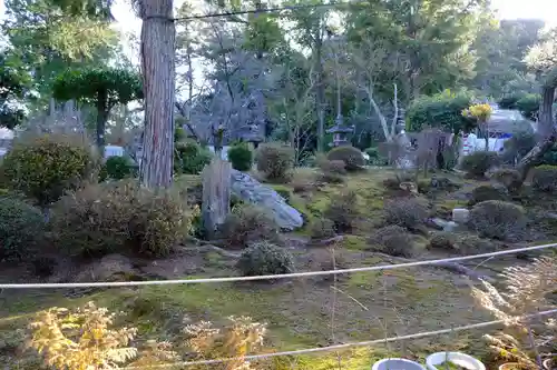 龍田大社の庭園