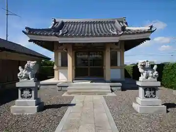 下道目記八幡社の本殿・本堂