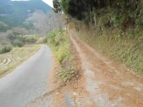 山宮神社の周辺