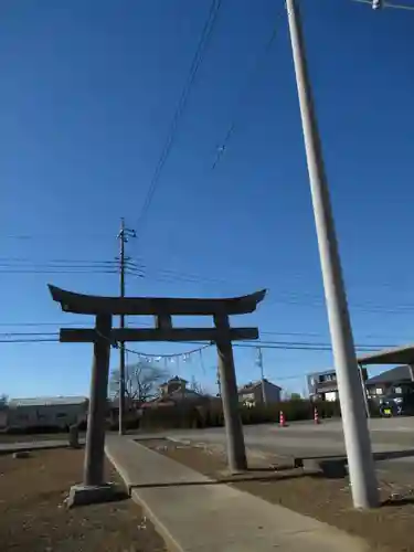 熊野神社の鳥居