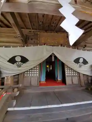 鷲子山上神社の本殿・本堂