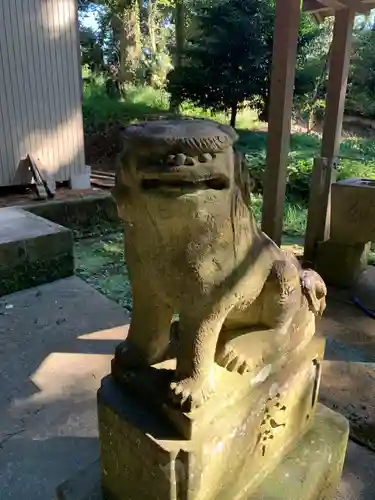 御靈神社の狛犬