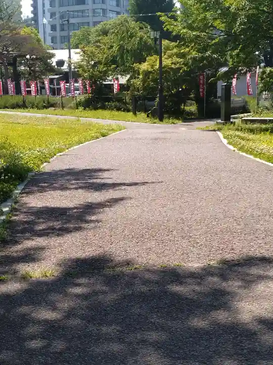 櫻岡大神宮の庭園