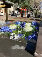 根岸八幡神社の手水