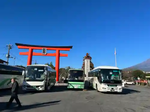 富士山本宮浅間大社の鳥居