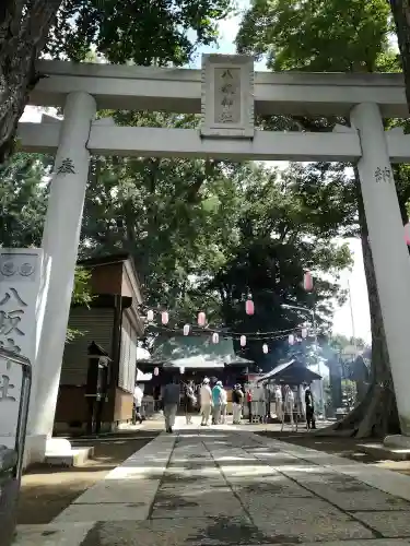 守谷総鎮守 八坂神社の鳥居