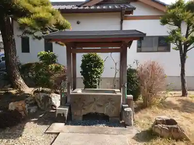 龍門寺の手水舎