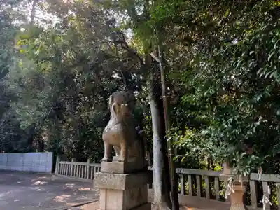 野間神社の狛犬