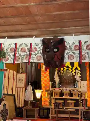 小川諏訪神社の本殿・本堂