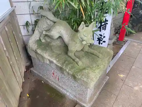 岡村天満宮の狛犬