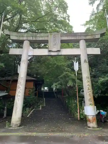 八幡朝見神社の鳥居