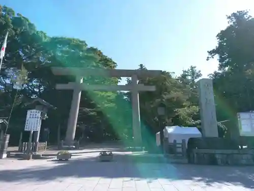 鹿島神宮の鳥居