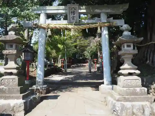 川尻八幡宮の鳥居