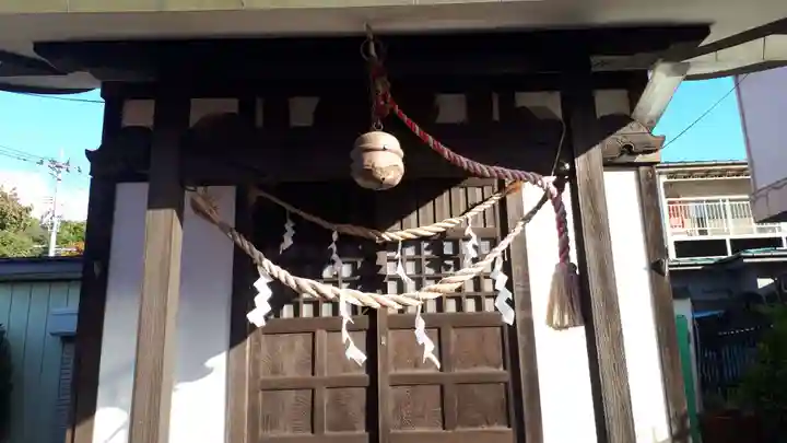 帳附神社の本殿・本堂