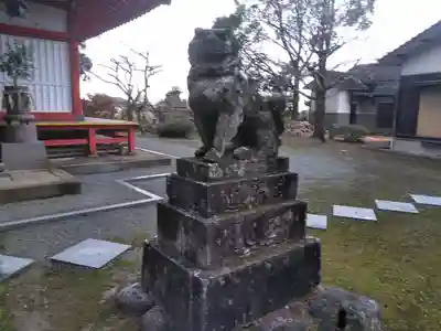 賀茂神社の狛犬
