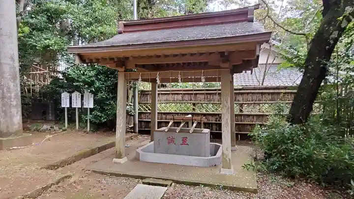 側高神社の手水舎