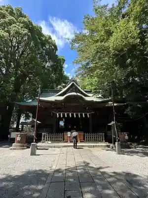 谷保天満宮の本殿・本堂