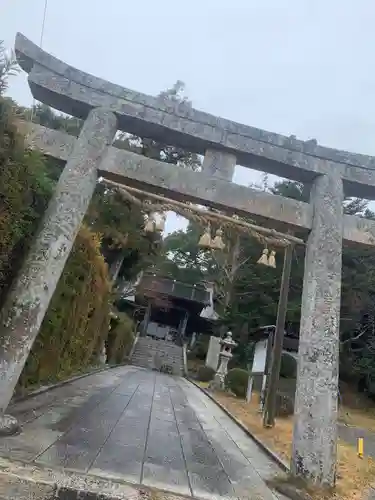 吉永八幡宮の鳥居