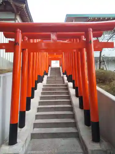 神鳥前川神社の鳥居