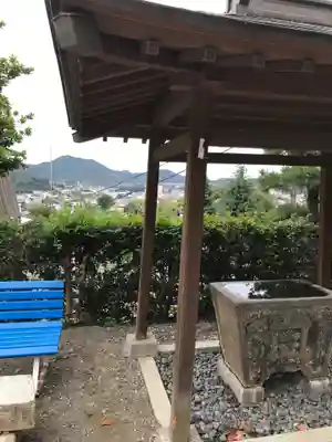 寂光院の手水舎