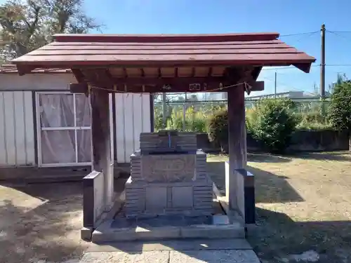 鈴谷天神社の手水