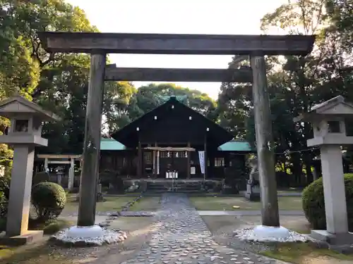 酒見神社の鳥居