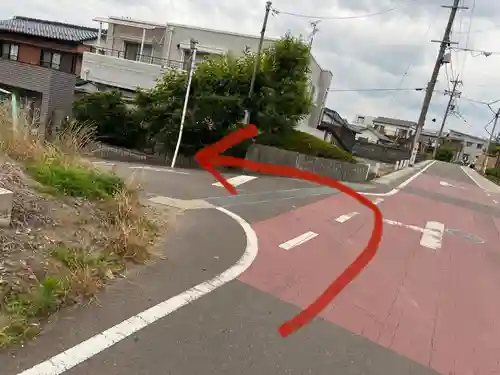 手力雄神社の周辺