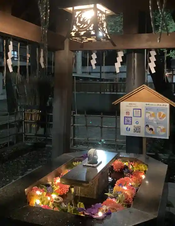 新琴似神社の手水舎