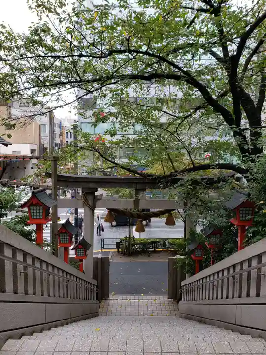 十番稲荷神社の鳥居