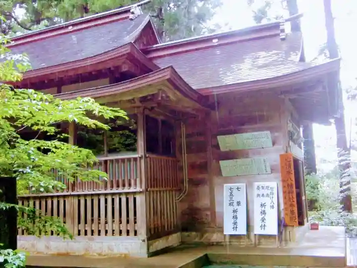 心清水八幡神社の本殿・本堂