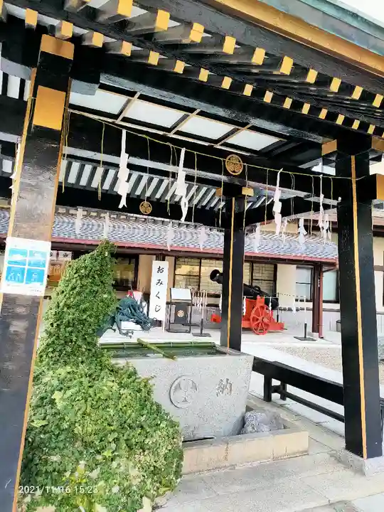 水戸東照宮の手水舎