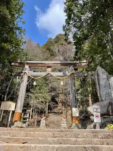 戸隠神社宝光社の鳥居