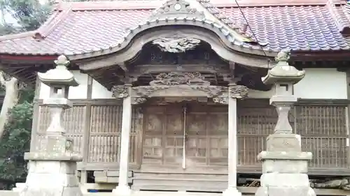 伊弉子神社の本殿・本堂