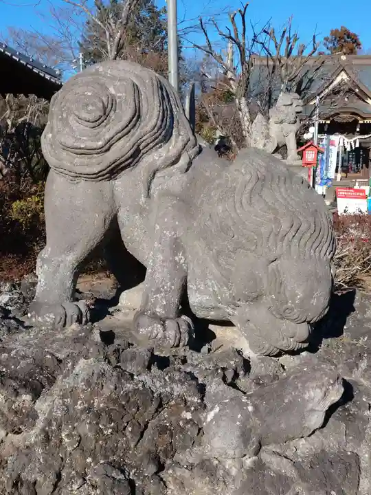 境香取神社の狛犬