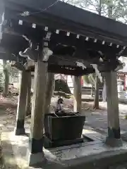 山中浅間神社の手水