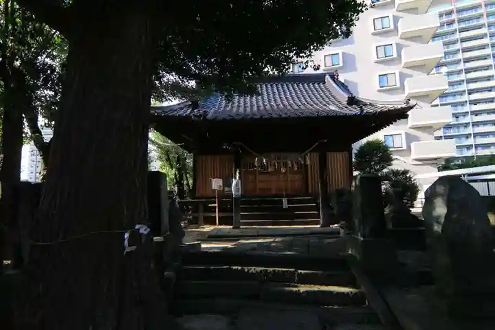 晴門田神社の本殿・本堂