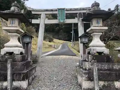 比都佐神社の鳥居