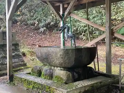 七滝神社の手水舎