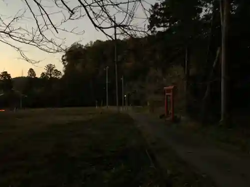 法木神社の景色