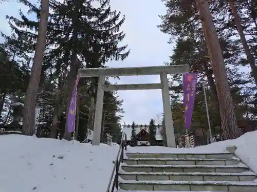 上川神社の鳥居