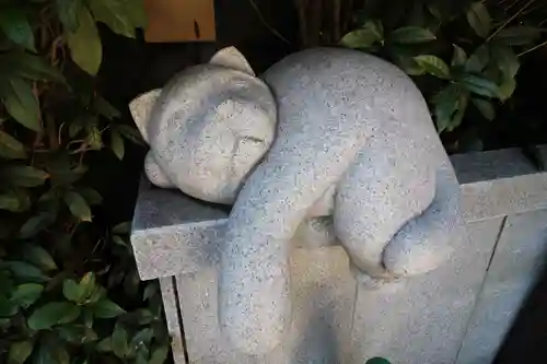 荻窪白山神社の狛犬