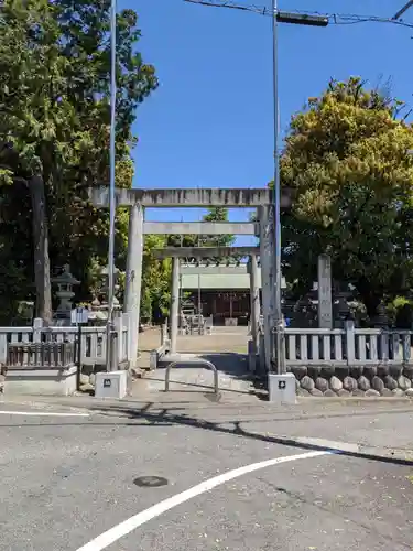 御井神社の鳥居