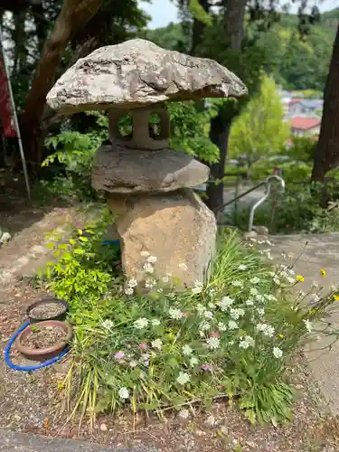 岡部春日神社～👹鬼門よけの🌺花咲く🌺やしろ～(福島県)