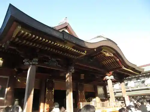 湯島天満宮の本殿・本堂